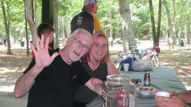 Paul & Karen at the BBQ. Submitted by Hava