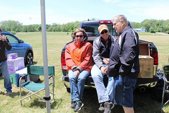 Lynn, Bernie and Tom (Captain)