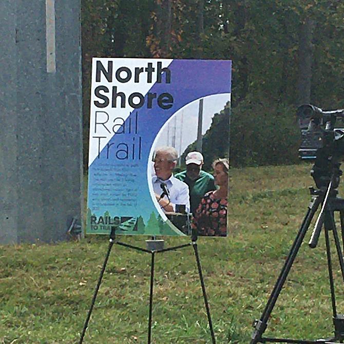 North Shore Rail Trail Ground Breaking 1