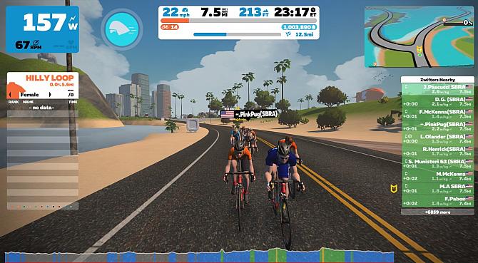 SBRA on Zwift 2 2 2021