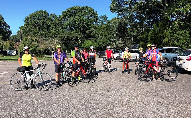 Susan's Ice Cream Ride Start