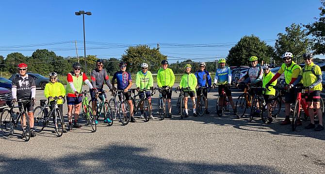 Gerry's JoeB Ride Start